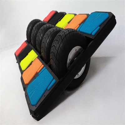 Skateboard 16m/H mit einem großen Reifen mit LED-Lichtern 35-40km