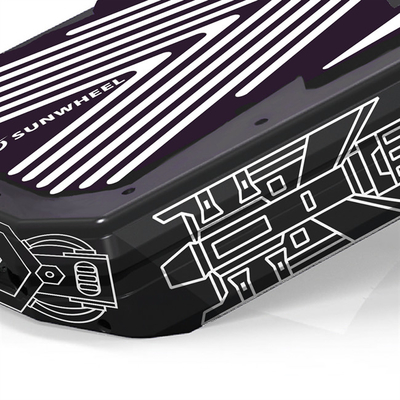 Selbstabgleichendes intelligentes angetriebenes Einzelrad-Skateboard