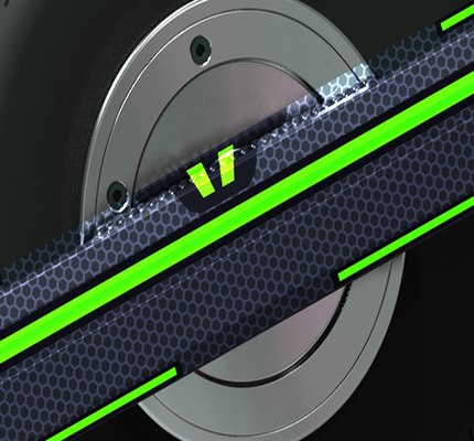 Rad-Skateboard des halben Liters eins des Rad-1000w 1 elektrisches mit Batterie 7A