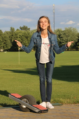 Elektrisches Skateboard des Ausbreitenrad-1500w eins 30 bis 35km